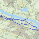 Routekaart Doortraproute Beuningen