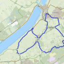 Routekaart Doortraproute Elburg